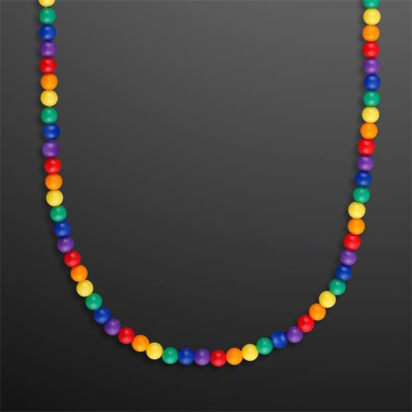 Rainbow Bead Necklace
