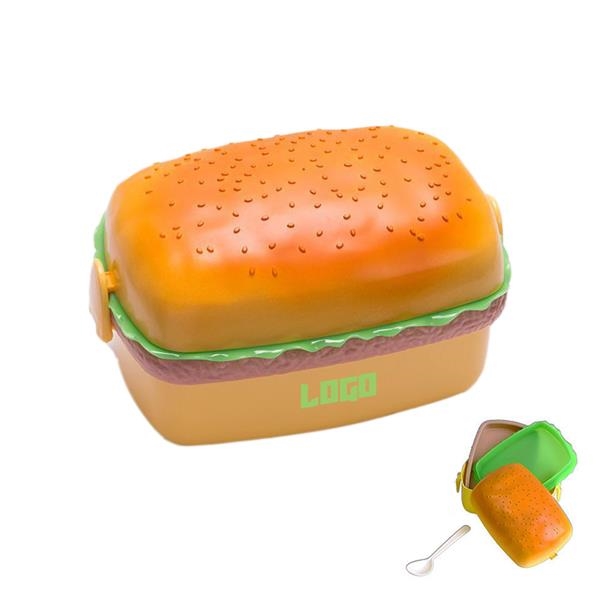 In the mercy of Vinegar check Hamburger-Shape Lunch Box | EverythingBranded USA