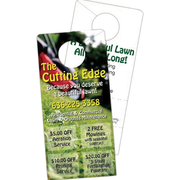 Door Hanger Paper Card EverythingBranded USA