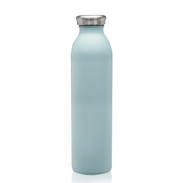 Starbucks Aqua Blue Stainless Steel Water Bottle 20 Fl Oz