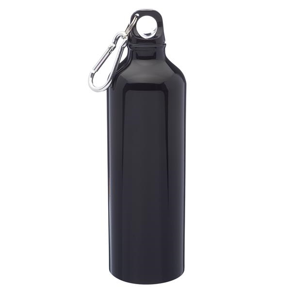 Sieral 24 Pack Aluminum Water Bottles Bulk 25 oz Black Metal Sport with  Carabiner and Twist Cap Reus…See more Sieral 24 Pack Aluminum Water Bottles