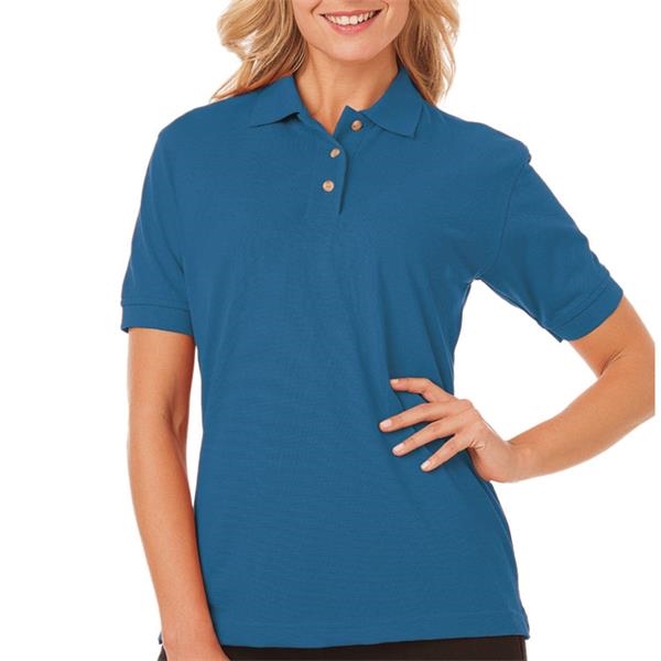 plaats naam Dempsey Blue Generation Easy Care 6.7 oz 60/40 Cotton/Polyester Polo |  EverythingBranded USA