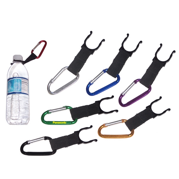 Promotional Customized Water Bottle Holder with Carabiner
