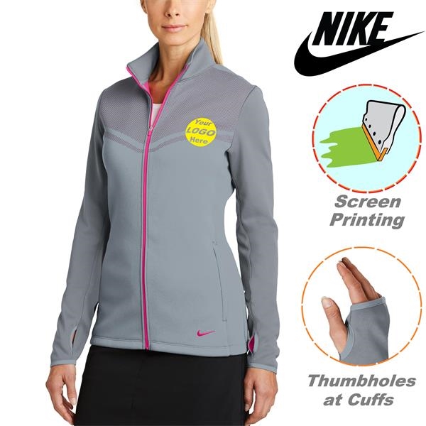 Nike golf ladies therma fit hypervis full zip jacket Clearance