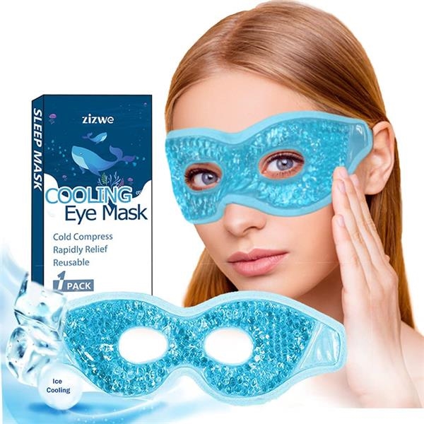 Tolkning Association Forespørgsel Reusable Cooling Eye Mask | EverythingBranded USA