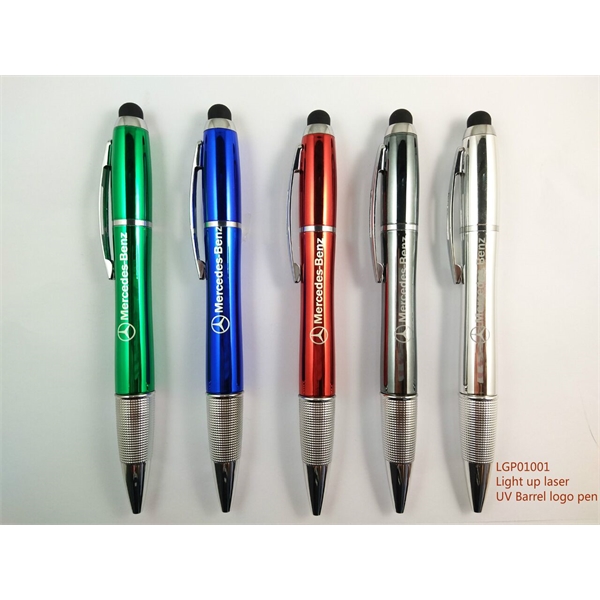LightUp Logo Barrel Logo Pen EverythingBranded USA