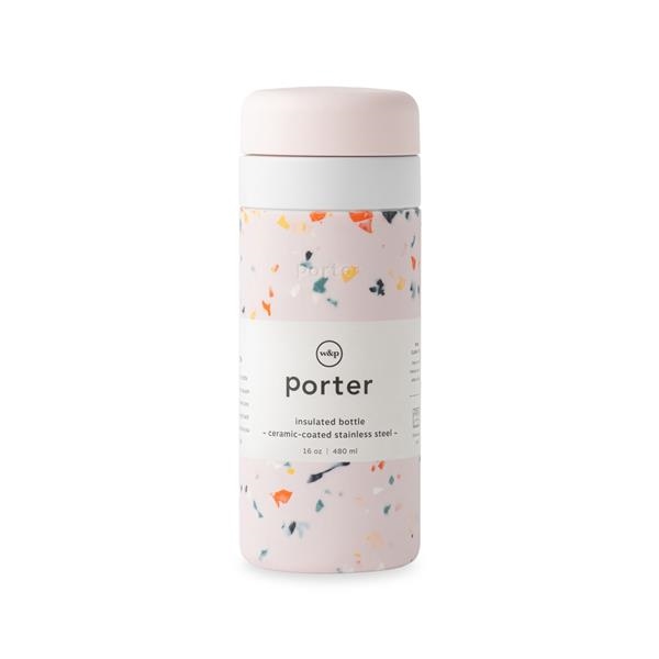 Porter Water Bottle Cream 16 oz  Luxury Teaware and Accessories