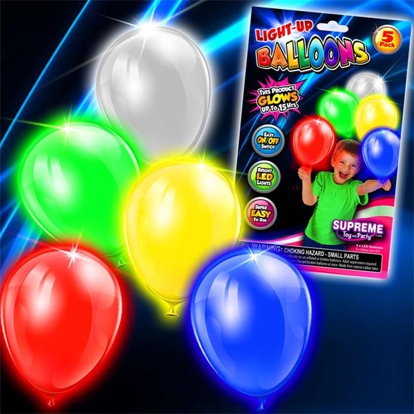 LED Light Up Glow Balloons with Logo 