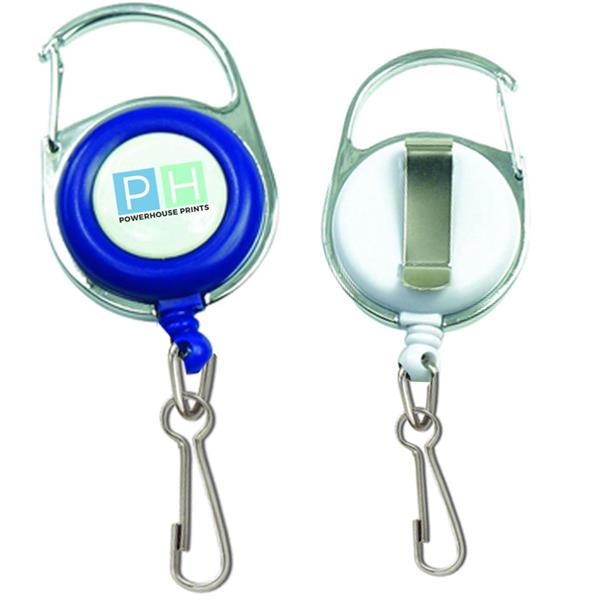 Shop for and Buy Carabiner Clip with Retractable Badge Holder - Bulk Pack  12 at . Large selection and bulk discounts available.