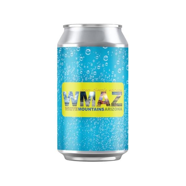 12 oz. Sparkling Canned Water, Full Color Digital EverythingBranded USA