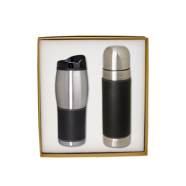 Tuscany™ Thermal Bottle & Tumbler Gift Set