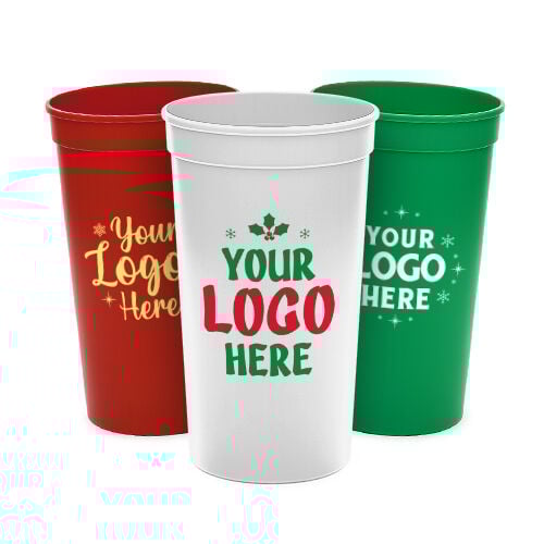 32 oz. Plastic Stadium Cup