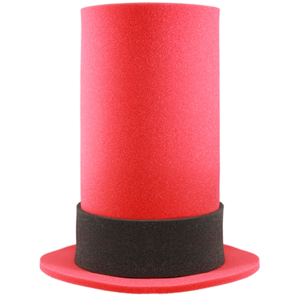Top Hat - Tall with Band - yellow/1.75