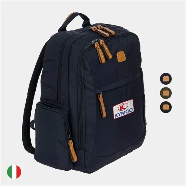 bric's usa my torino leather backpack Porsche Design Urban Eco S A hidden phone pocket keeps your essentials close Usb Bric's Backpack Bric's Torino