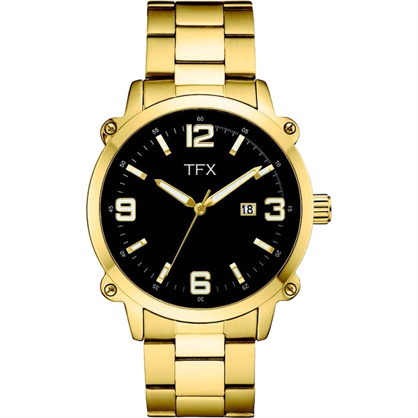 TFX Men's Gold-Tone Sport Watch