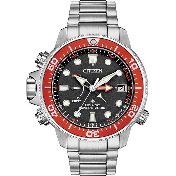 Men's Eco-Drive Promaster Aqualand Watch, SS