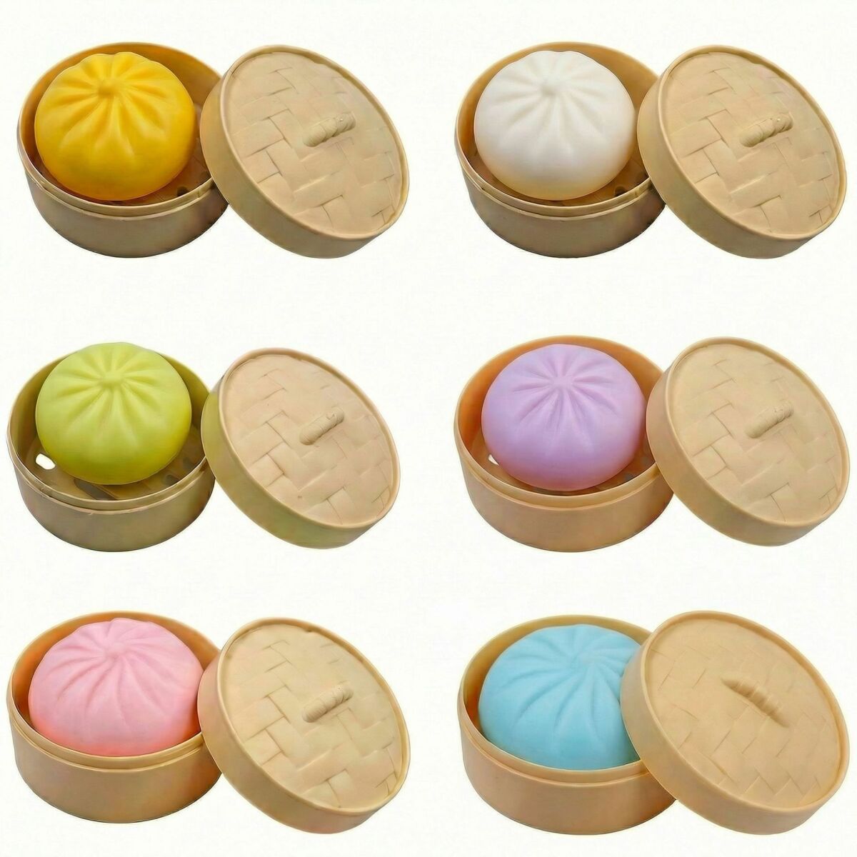Custom Squishy Dumpling Stress Toy