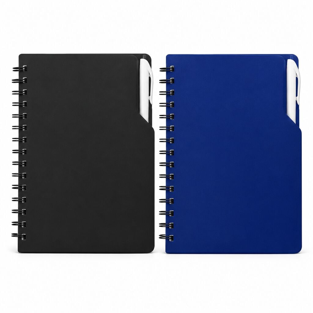 Spiral Notebook With Pen