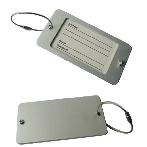 Metal Luggage Tag EverythingBranded USA