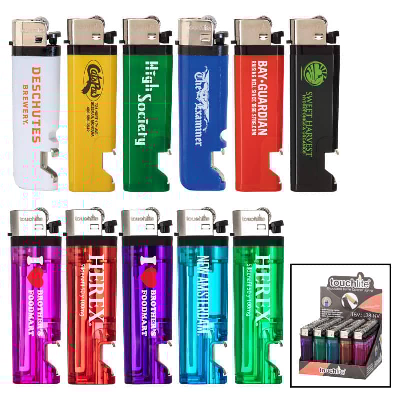 Standard Lighter With Bottle Opener EverythingBranded USA