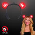 Red Light Up LED Mouse Ears Production