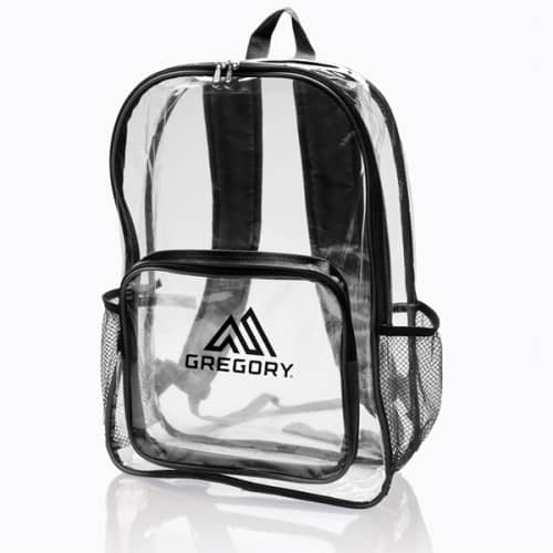 Pocket Clear Plastic Backpacks EverythingBranded USA
