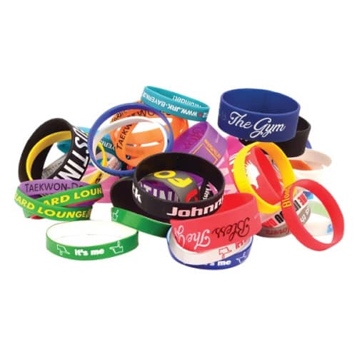 Silicone Wristbands - Custom Printed Bracelet Sport Bands