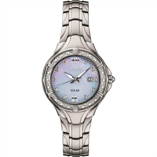 Seiko Women's Diamond Solar Watch | EverythingBranded USA