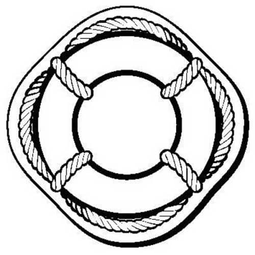 Life Preserver Shape EverythingBranded USA