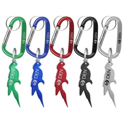 Parrot Shaped Bottle Opener Key Holder and Carabiner EverythingBranded USA