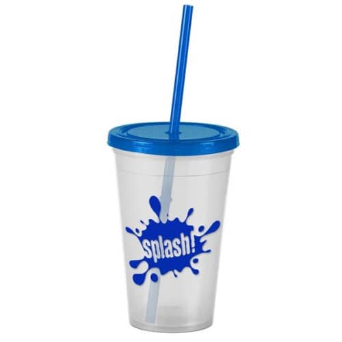 The Pioneer 16 oz Insulated Straw Tumbler