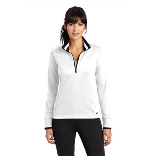 Nike Ladies Dri-FIT 1/2-Zip Cover-Up 8.3 oz. Sweatshirt