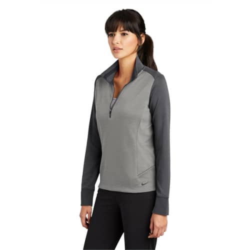 Nike Ladies Dri-FIT 1/2-Zip Cover-Up 8.3 oz. Sweatshirt