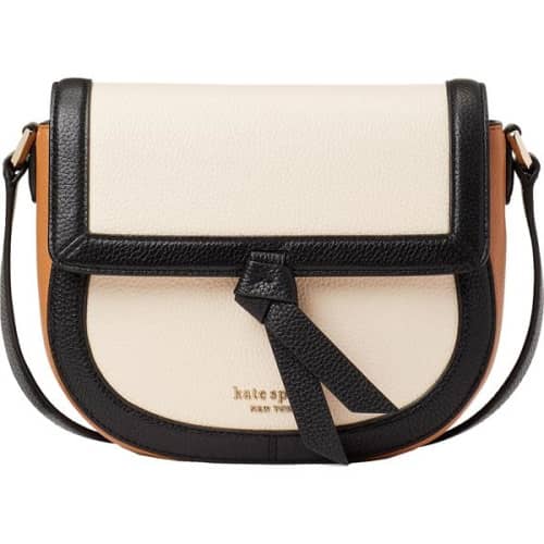 kate spade new york Knott Colorblocked Med. Saddle Crossbody