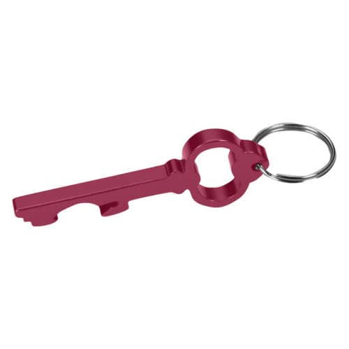 Key Shape Bottle Opener Key Ring