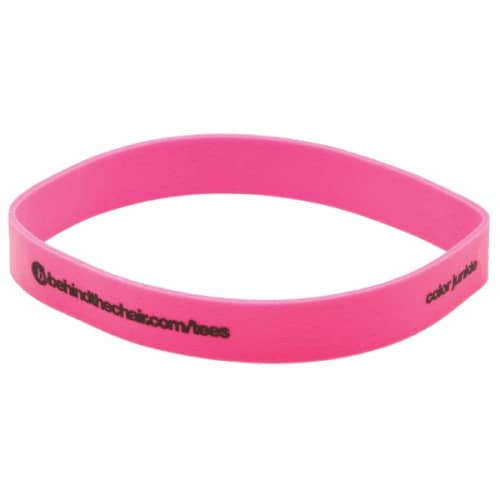 Printed Rubber Band 3 1/2" x 3/8" EverythingBranded USA