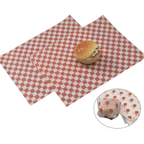 7.8'' W x 12'' L Wax Deli Food Wrapping Paper EverythingBranded USA