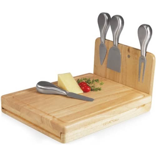 Asiago Folding Cheese Board W/Tools EverythingBranded USA