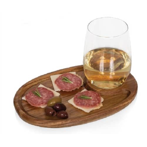 Wine Appetizer Plate Set EverythingBranded USA