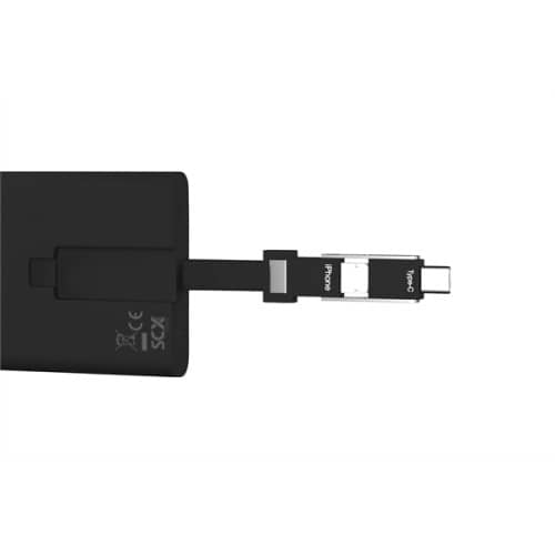 SCX Design® AllinOne Power Bank 3000 mAh EverythingBranded USA