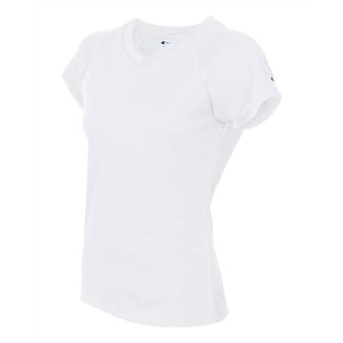 Champion Double Dry Women's V-Neck Performance T-Shirt | EverythingBranded  USA