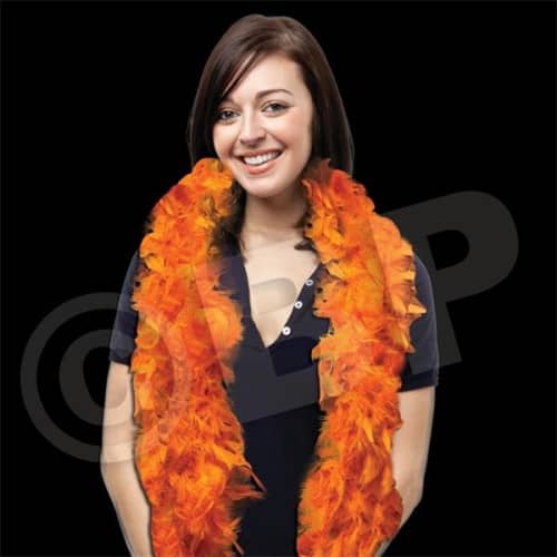 Orange Feather Boa EverythingBranded USA
