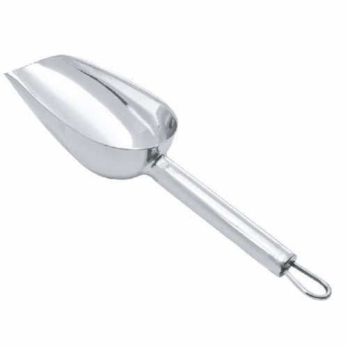 4 oz. Stainless Steel Bar Ice Scoop