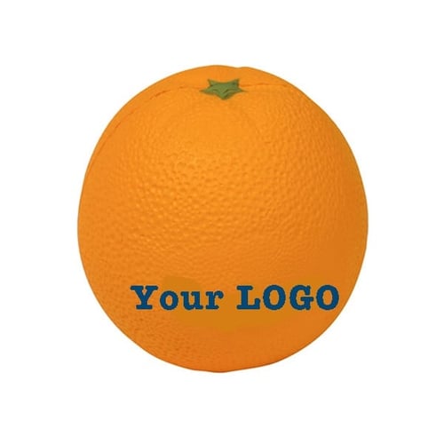 Promotional Orange Fruit Stress Balls Relievers