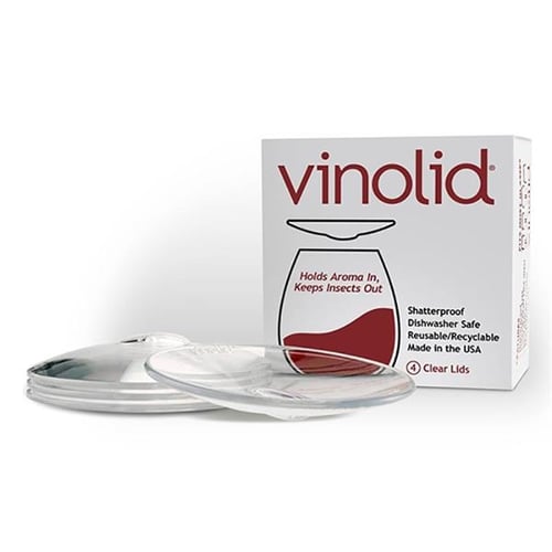 Vinolid® Wine Glass Lid - WINE ACCESSORIES
