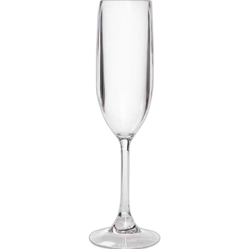 Personalized Screen Printed Tall Champagne Flutes