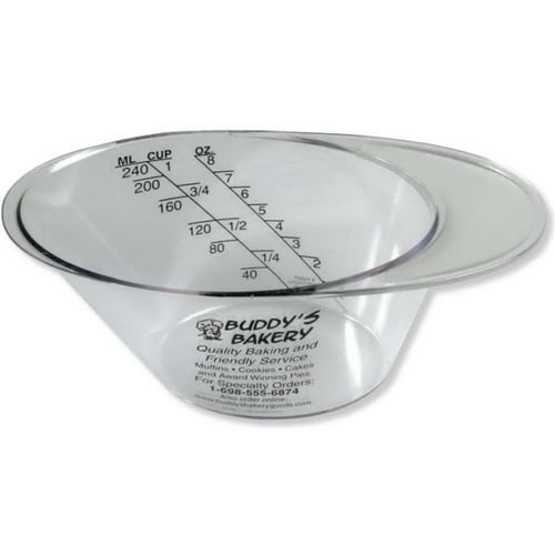Logo Branded Glass Measuring Cup 