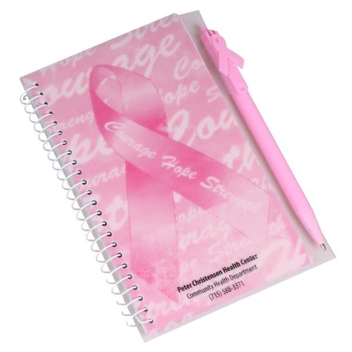 Pink Ribbon Notebook