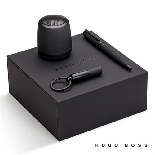 Gift Sets  Hugo Boss Matrix Card Holder/Gear Matrix Ballpoint Pen/Key