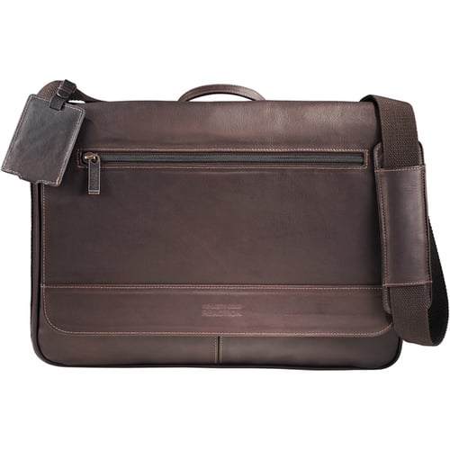 Kenneth Cole Colombian Leather Computer Messenger